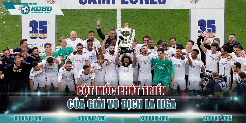 Cột mốc phát triển của giải vô địch La Liga